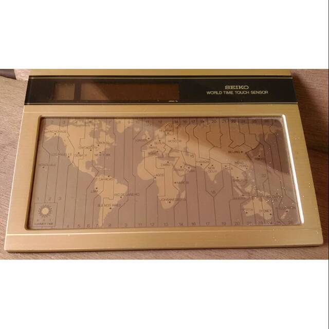 Jam Dunia Seiko Woldtime Jadul