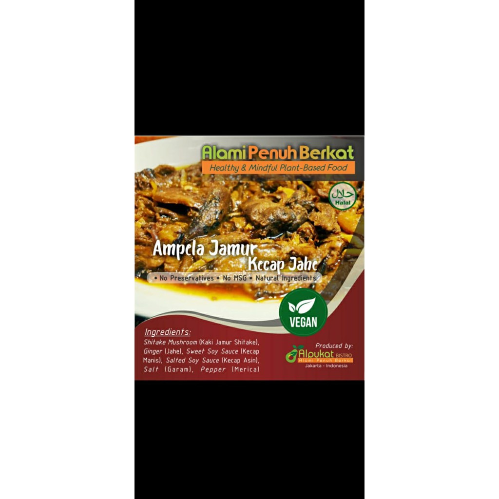 

Ampela Jamur Kecap Jahe