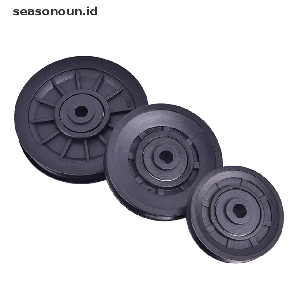 (Seasonoun) 4pcs Roda Katrol Bearing Diameter 70mm / 90mm / 105mm Untuk Peralatan Gym / Fitness