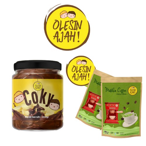

Promo OlesinAjah Selai Coky 200Gr + Matcha Coffee Premium Flavoured Drink - 120G