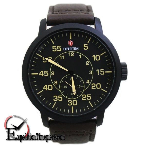 Jam Tangan Expedition E 6666 M Black Cream