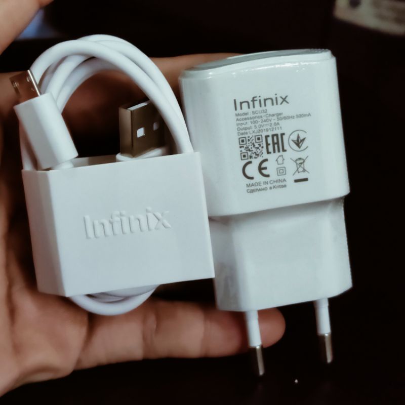 ORIGINAL CHARGER INFINIX NEW ORIGINAL 100% MICRO USB 2A