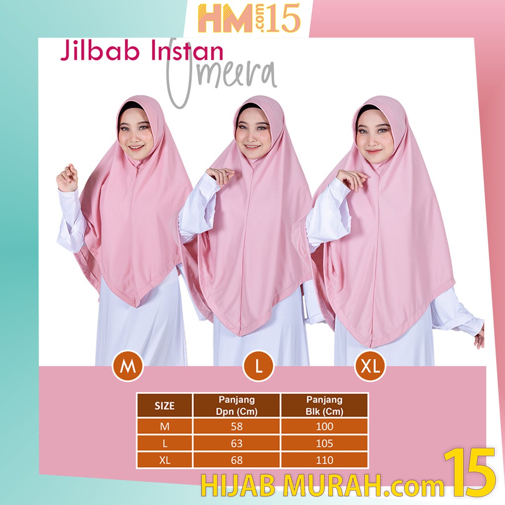 SALE ... ..Hijab Instan Pingun - Hijab Umeera - Jilbab Instan Pet Antem