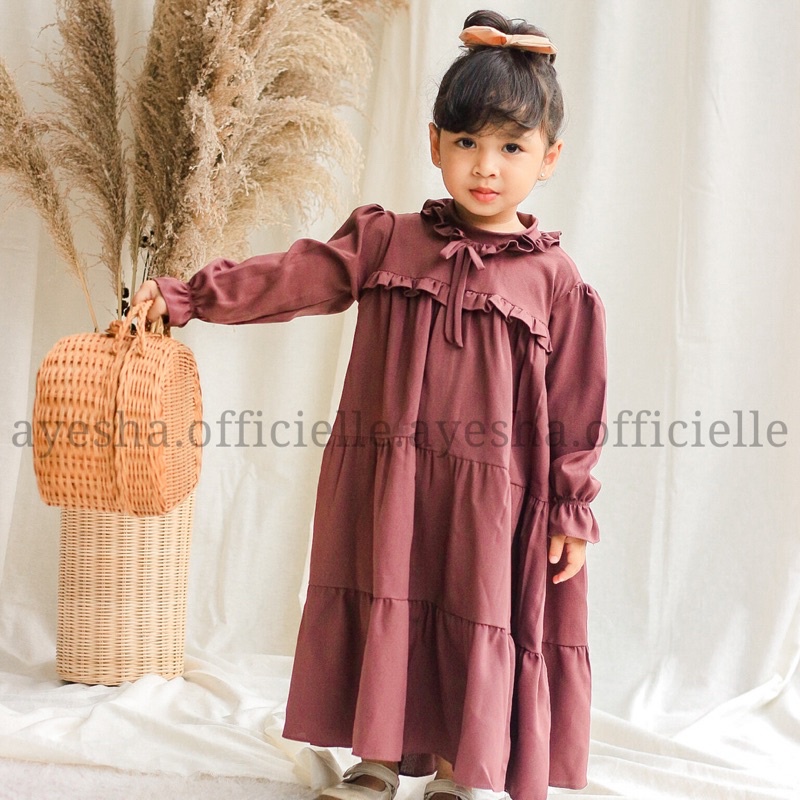 Ayesha - RAYYA LONG DRESS | Gamis Anak