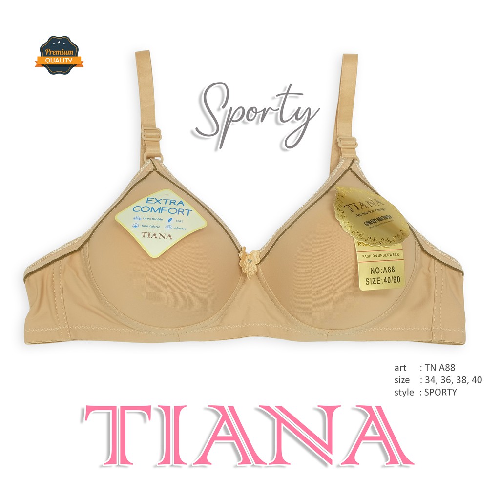 TIANA | BRA Polos TANPA KAWAT / BH Polos / art TN A88