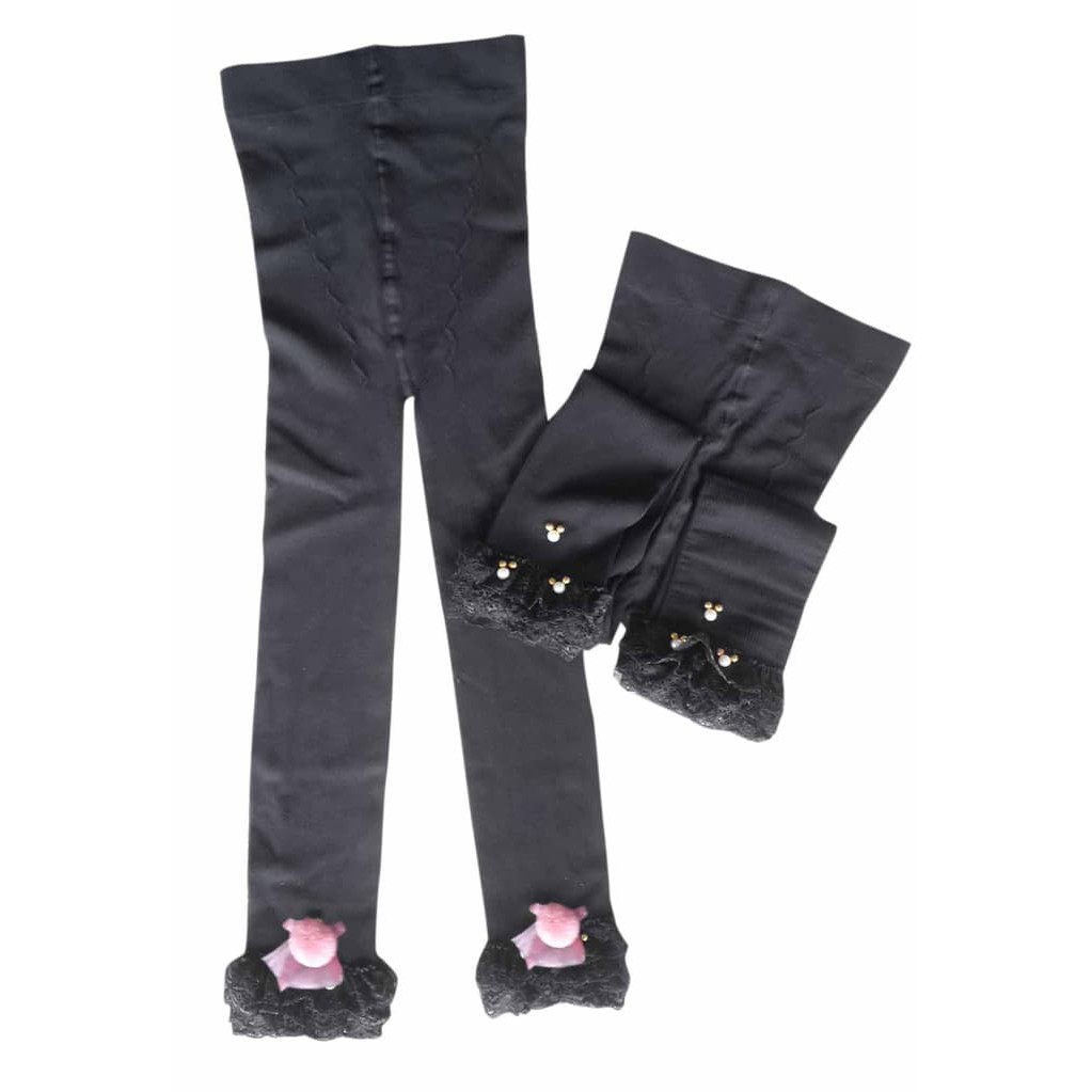 Legging Anak Stretch Bawahan Anak Modis Wanita Modern Terbaru Celana Anak Import Umur 7-8 Tahun