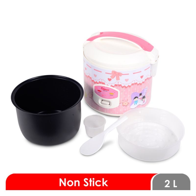 Rice Cooker Magic Com Cosmos Anti Lengket Kapasitas 2 Liter CRJ-3232 / CRJ 3232