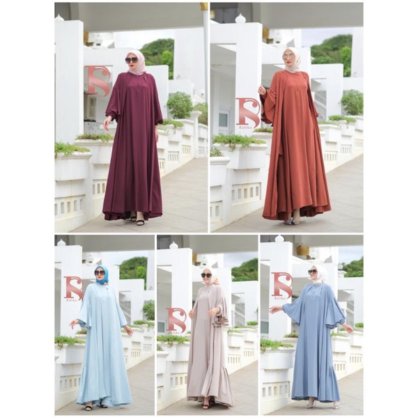 Qisya Dress Raya Series by Rafika Stores