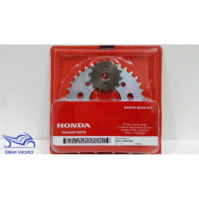 Gear Set Karisma, Supra X 125 06401-Kph-881 Genuine Astra Honda Motor Bikew31 Buru Order
