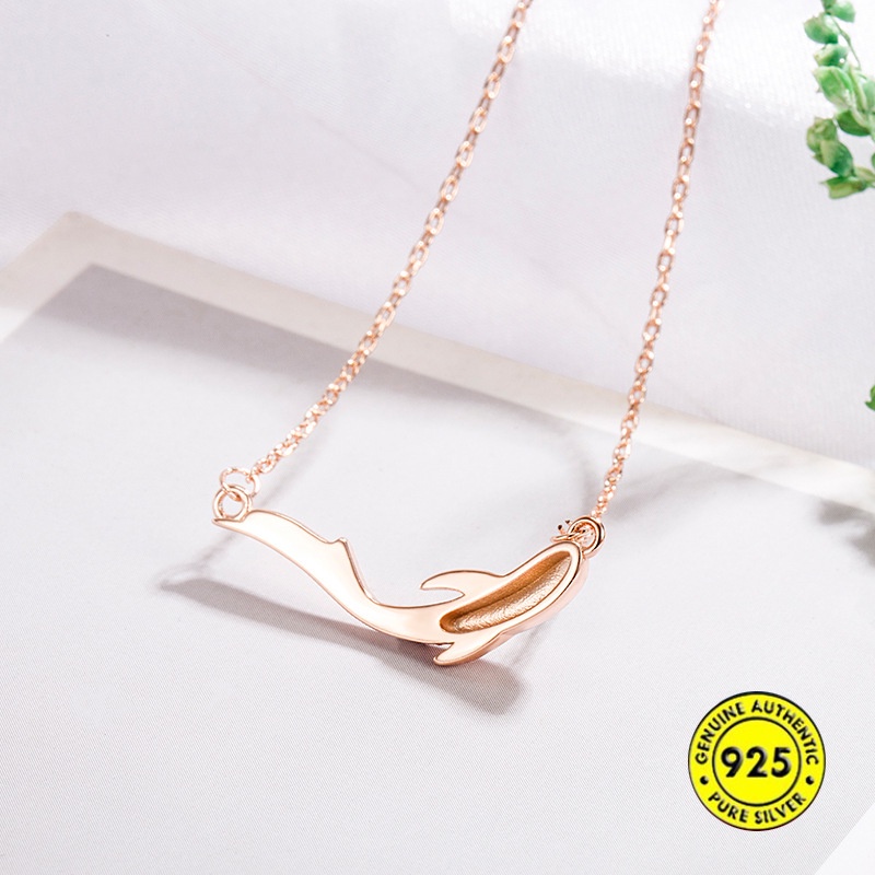 Kalung Rantai Lapis Emas 18K Anti Air Hypoallergenic Untuk Wanita