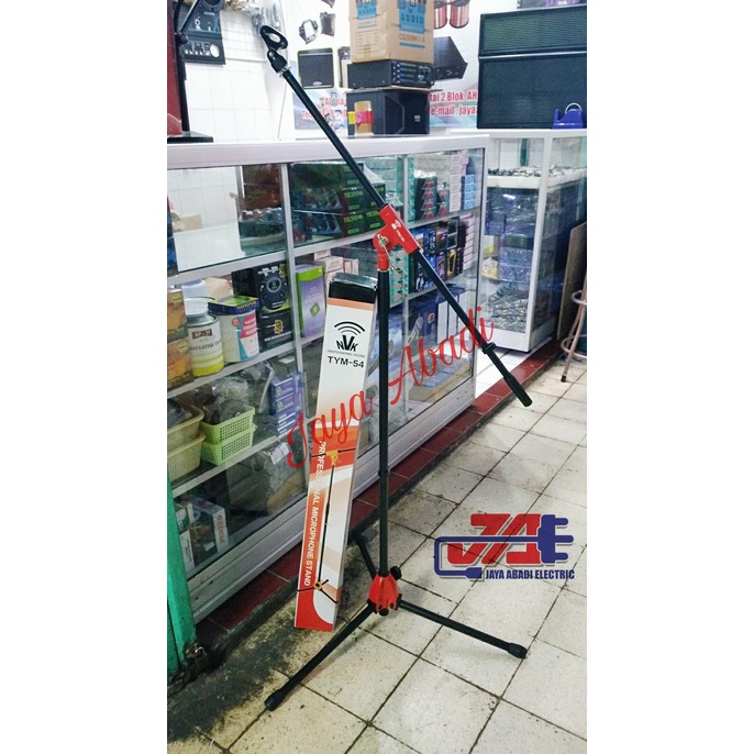 Stand Mic Lantai / Stand Mic Panjang NVK TYM 54 FULL BESI