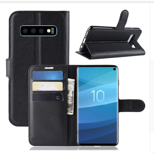 Casing Dompet Samsung A30/M20/ S10/S10E Kulit PU Flip Case WEIKA