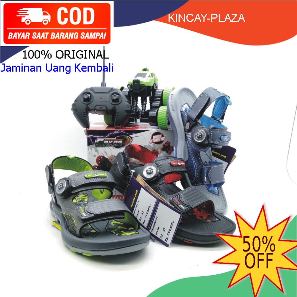 Sepatu Sandal Anak Laki-laki HOMYPED PANDAWA 02 BERHADIAH CAKRA REMOTE CONTROL Gratis Robot Mainan A