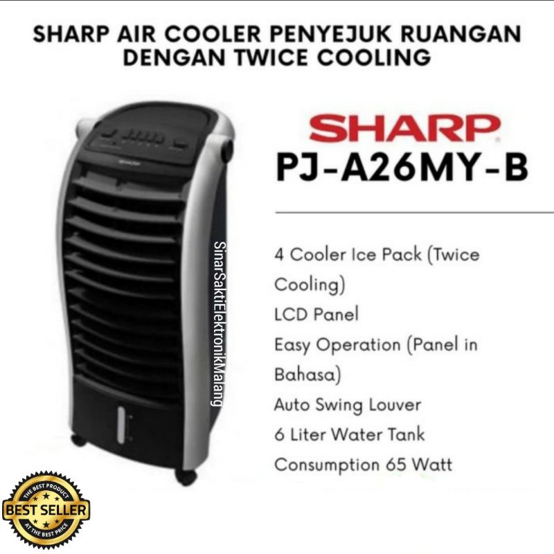 Air Cooler Sharp PJ A26 MY PJ-A26MY-BAC Portable PJ A 26