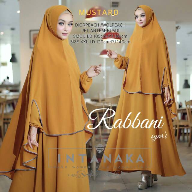 Gamis Muslimah Syari RABBANI SYR, Gamis Haji Umroh