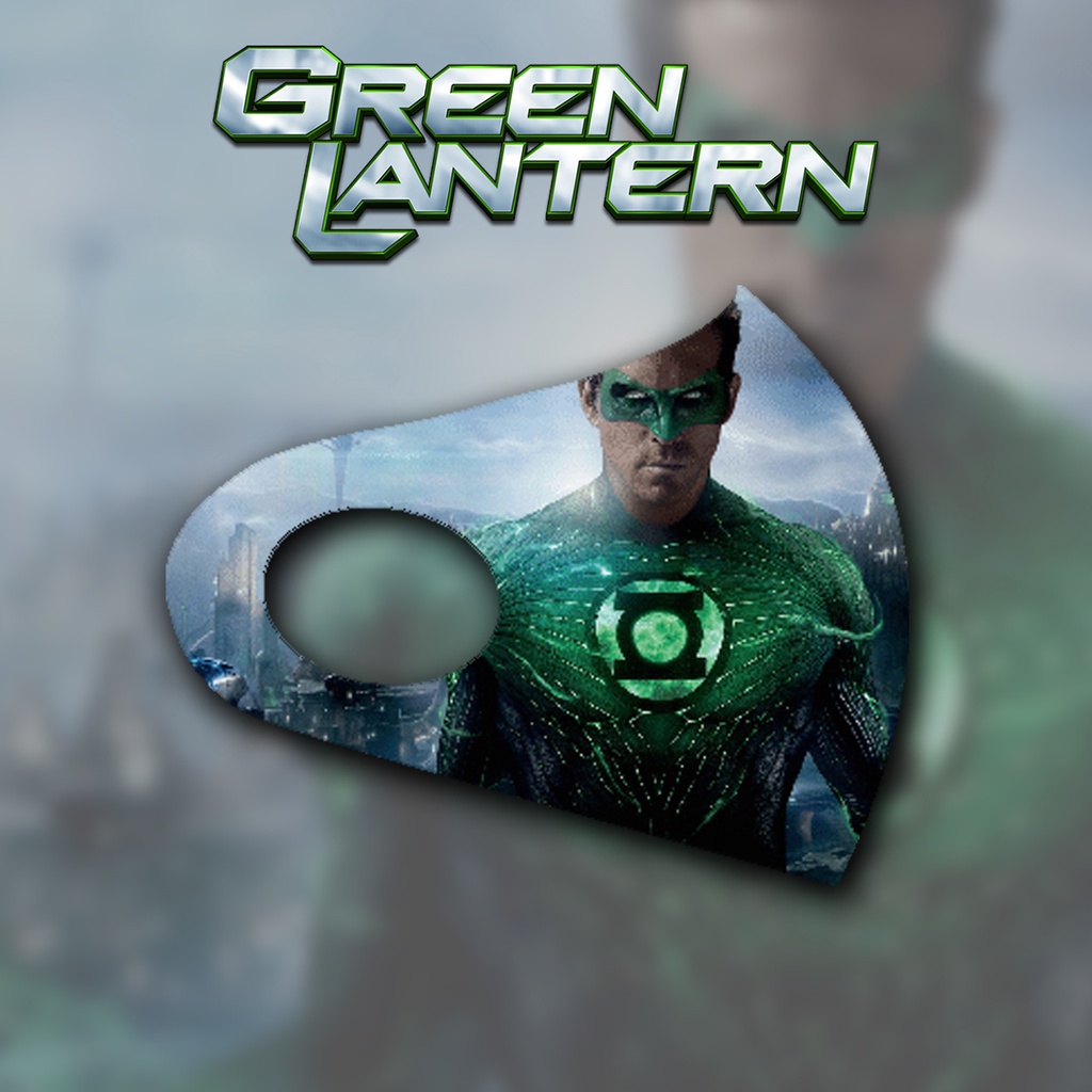 Masker Scuba Anak GREEN LANTERN