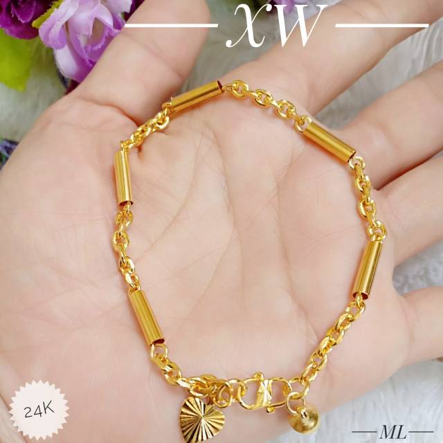 Gelang warna 24k G08246