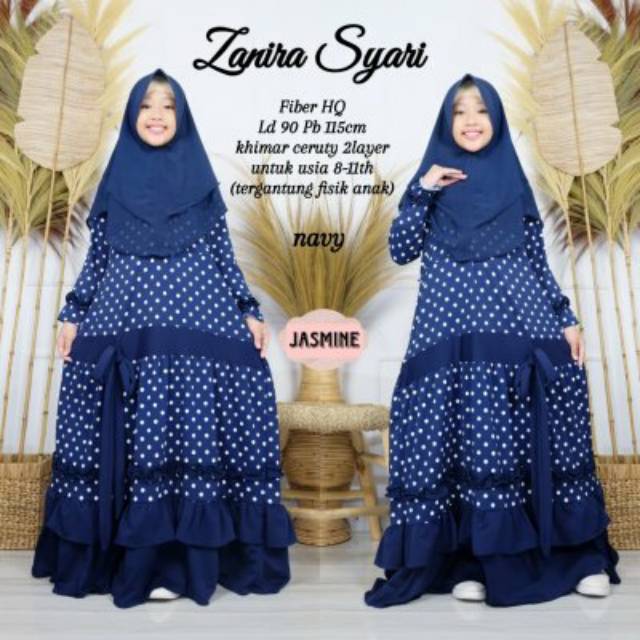 ZANIRA SYARI /GAMIS ANAK TERLARIS TERBARU