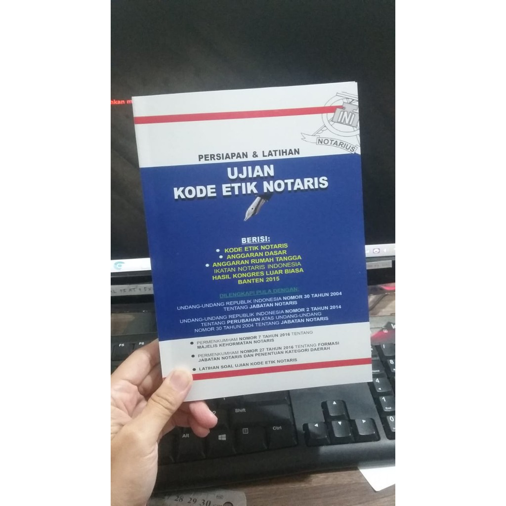 BUKU UKEN UJIAN KODE ETIK NOTARIS