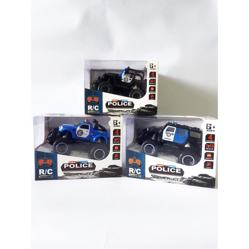 Mobil RC Polisi Mini