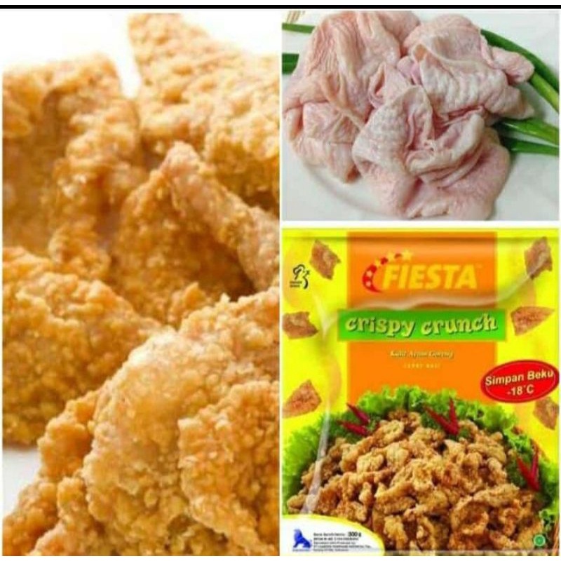 

Kulit ayam fiesta crispy crunch 300 gram