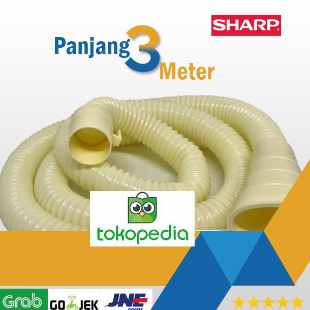 3 Meter Selang Drainhose Pembuangan Mesin Cuci Otomatis SHARP
