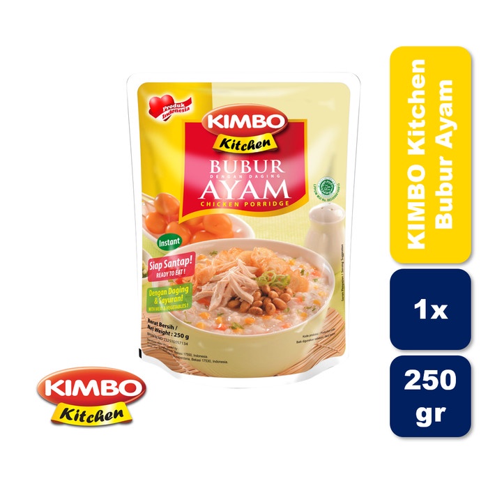 

Gg1Hh Kimbo Kitchen Bubur Ayam 250 Gram s1Gkk