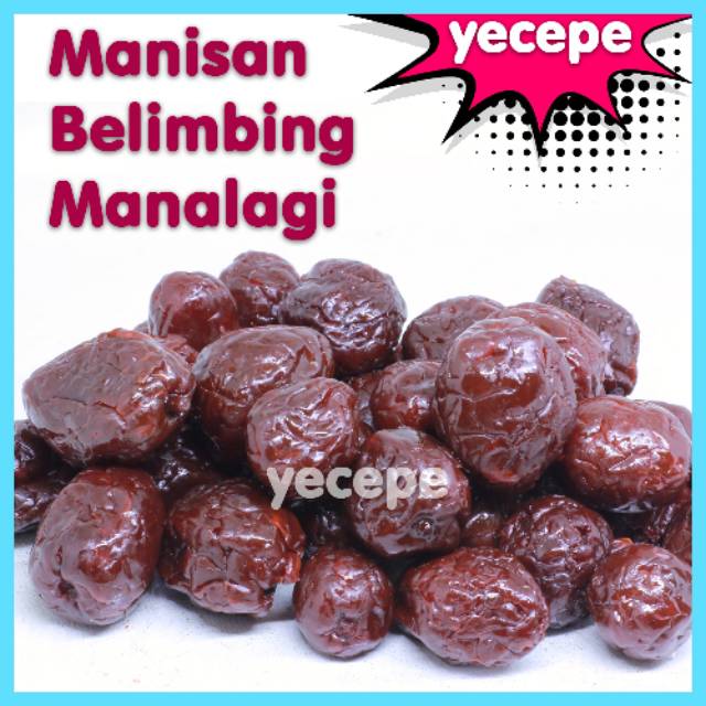 

[250gr] Manisan Belimbing Manalagi Basah / Asinan / Buah Belimbing Kering / Dried Star Fruit Cirebon