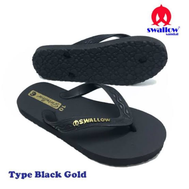 Sandal Swallow Original Swallow Putih Swallow Hitam