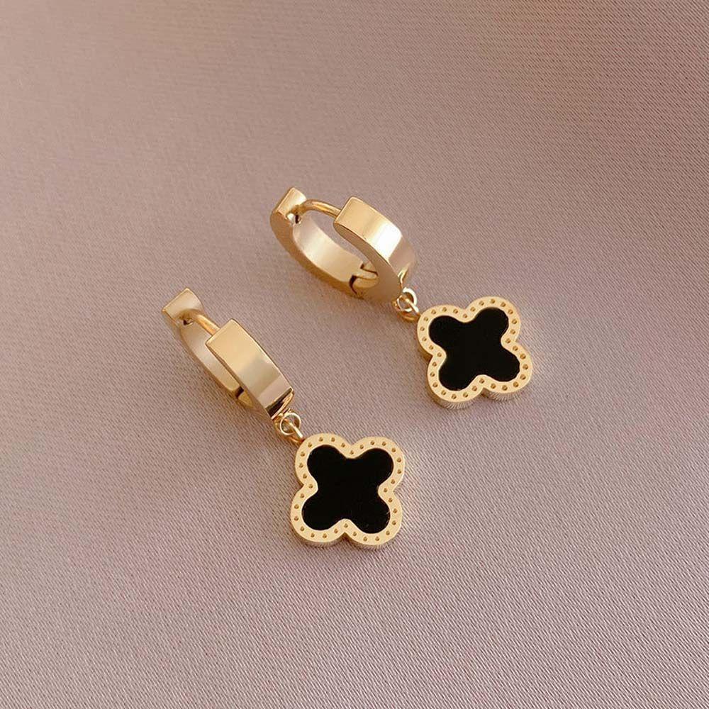 Nickolas1 Anting Hoop Geometris Elegan Untuk Perempuan Melampirkan Perhiasan Fashion Keberuntungan Temperamen Anting Gaya Korea