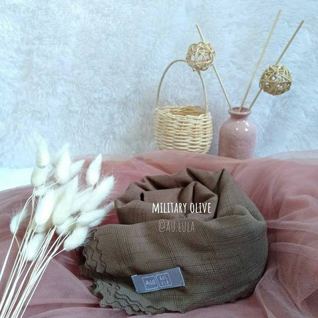 Aulula Alhambra Scarf Military Olive