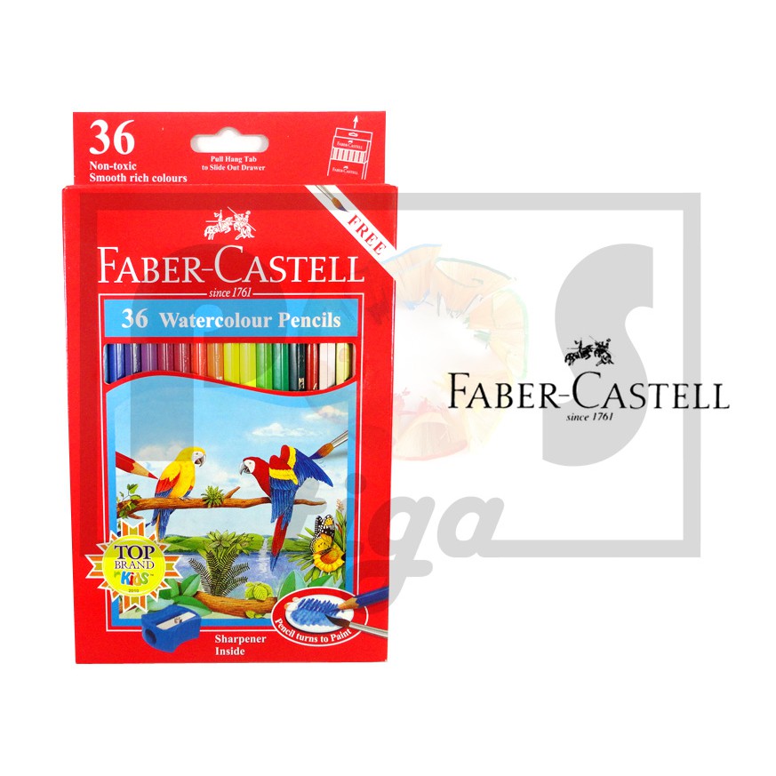 

PENSIL WARNA FABER CASTELL WATERCOLOUR 36