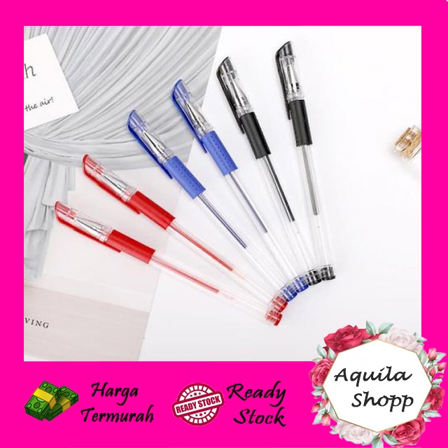 Bulpen / Pena Gel Mimi 0.5mm International Standard Pulpen Gel Mimi Import Murah Alat Tulis Sekolah