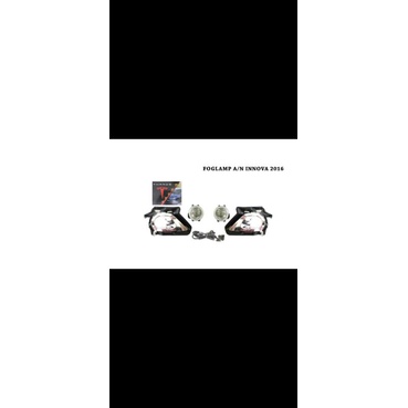 FOGLAMP LAMPU KABUT INNOVA REBORN 2016