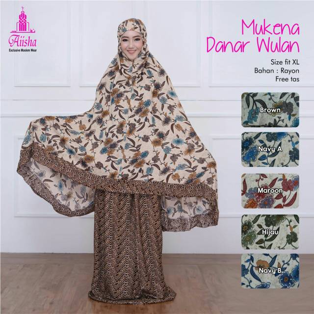 Mukena Danar Wulan ori Aiisha