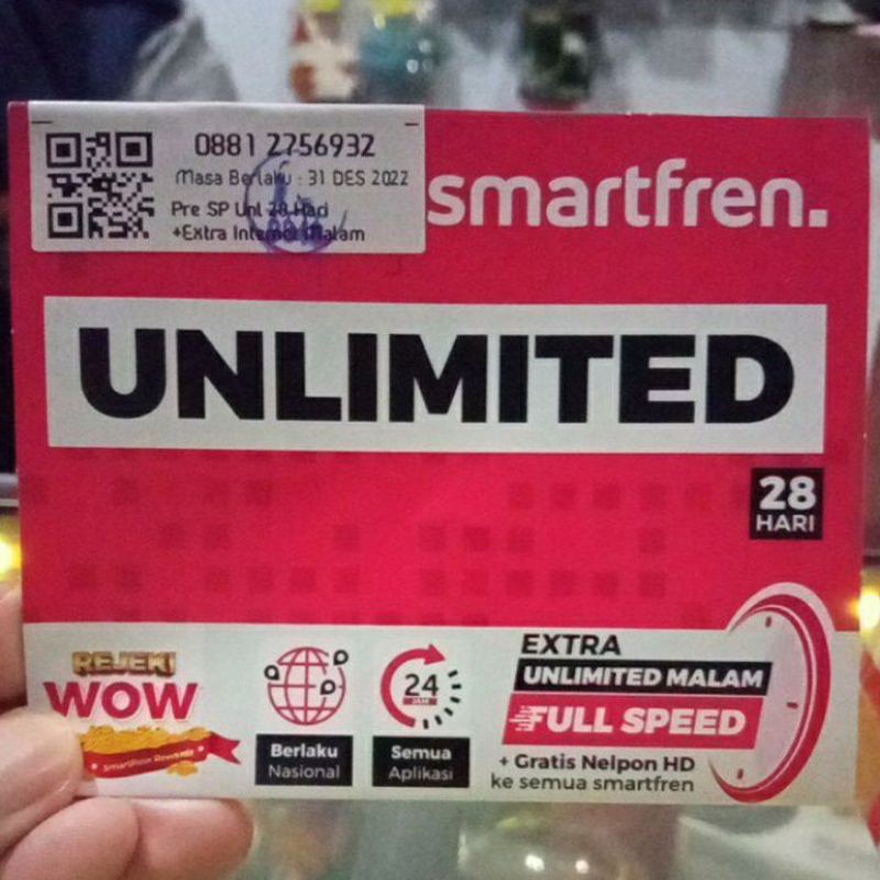 Kartu perdana SP paket kuota data Smartfren unlimited ...