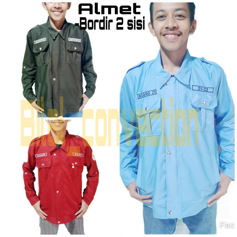 JAKET ALMET custom nama sama angkatan