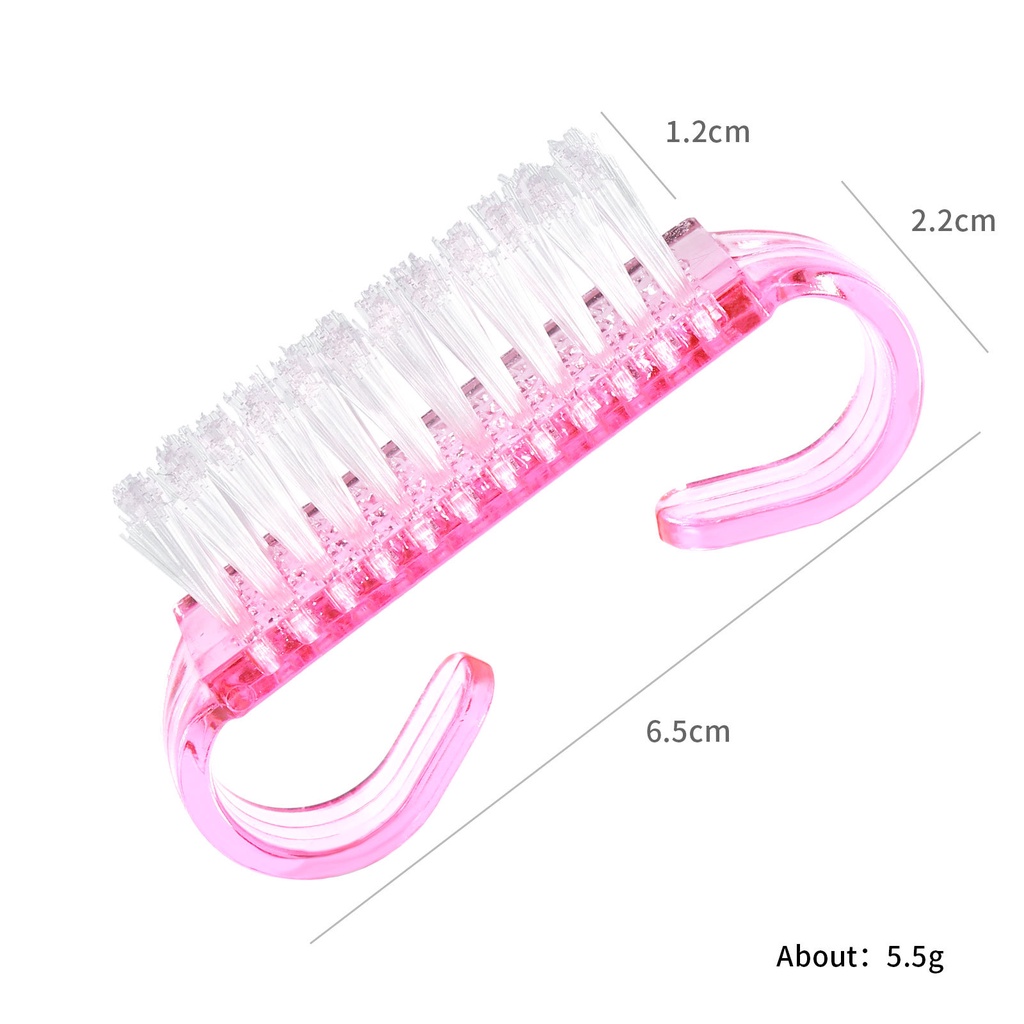 【 COD 】NAIL BRUSH Nail Art Manicure Tool / Nail Dust Untuk Membersihkan Debu Pada Kuku / Sikat Nail art