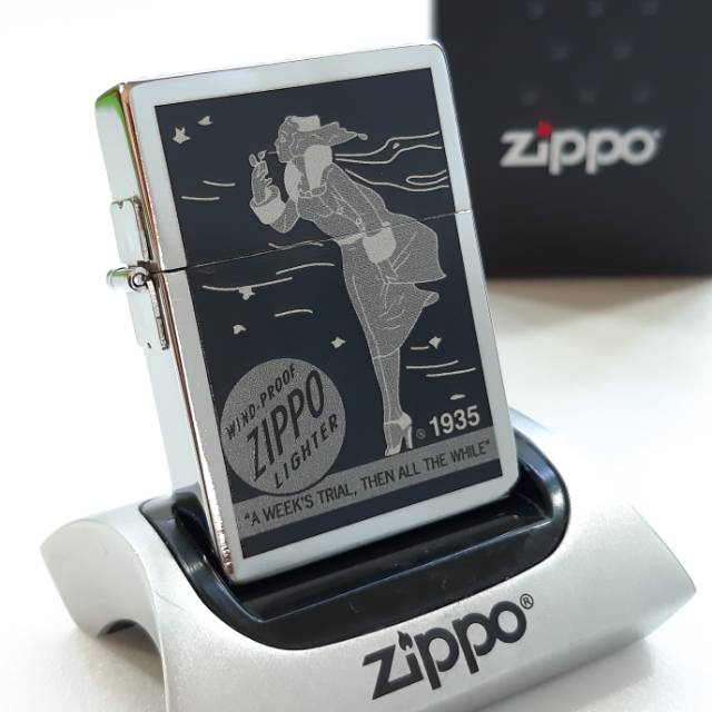 Zippo Replica 1935 windproof / windy girl
