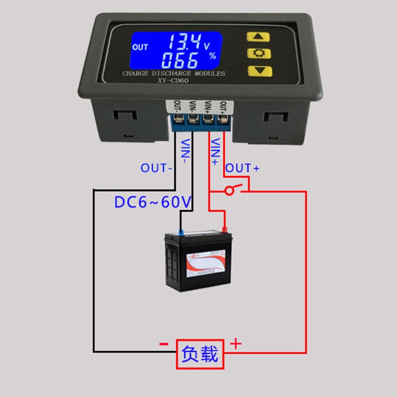 Btsg Modul Kontrol Pengisian DC Full Power Off Proteksi Tegangan