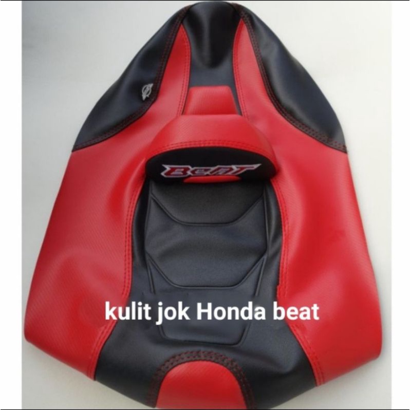 Kulit jok Honda beat - bahan Zeus- aksesoris Honda beat