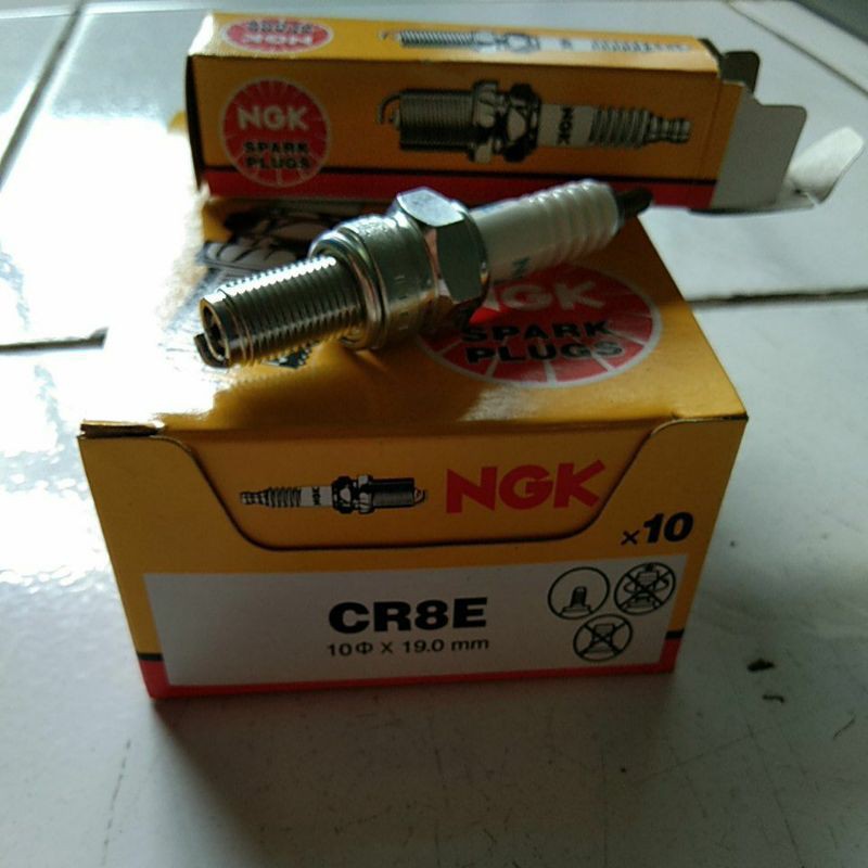 busi cr8e vixion ngk asli