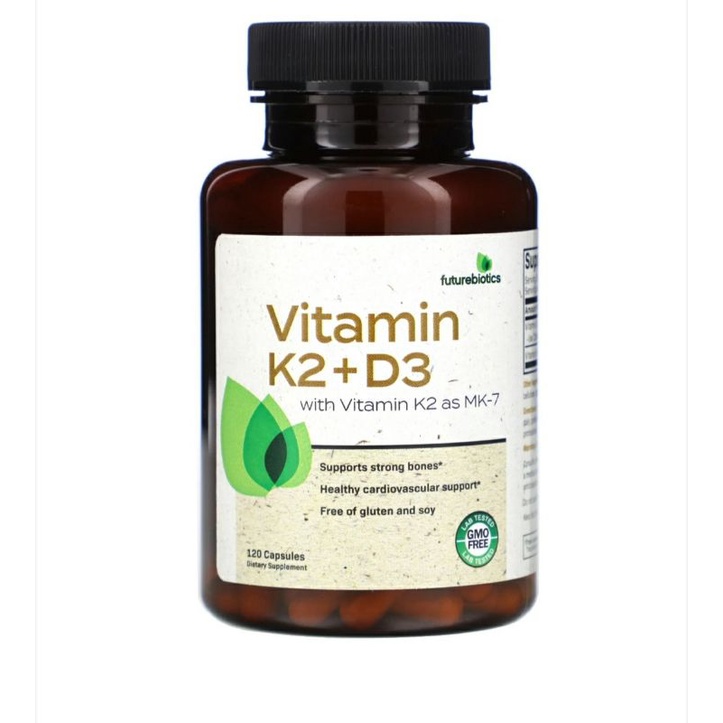 FUTUREBIOTICS VIT K2+D3 5000 IU ORIGINAL USA