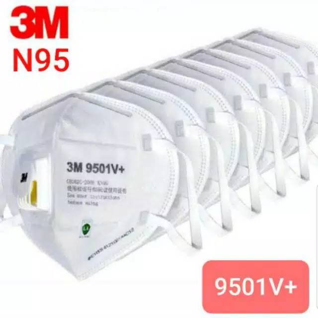 Masker 3M N95 9501V+ / 9501V PLUS