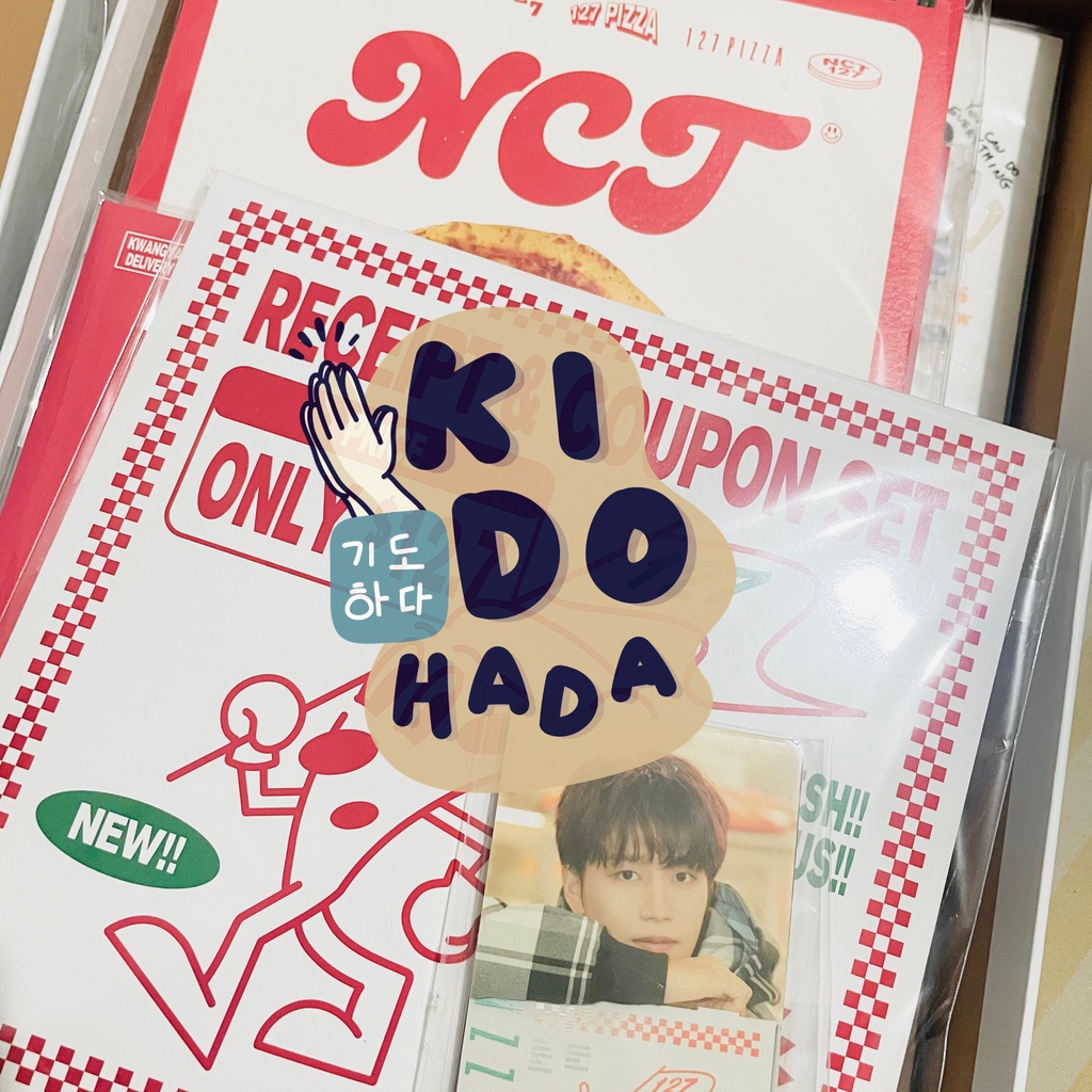 [11st] Season Greeting NCT127 Diary mini brochure brosur postcard a4 set pc haechan yuta sg taeil jo
