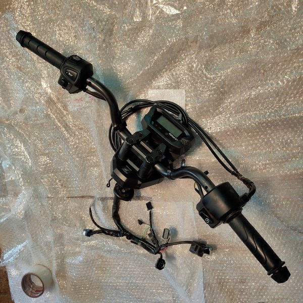 Stang stir komplit speedometer saklar holder Honda Beat street new LED 2020 asli original