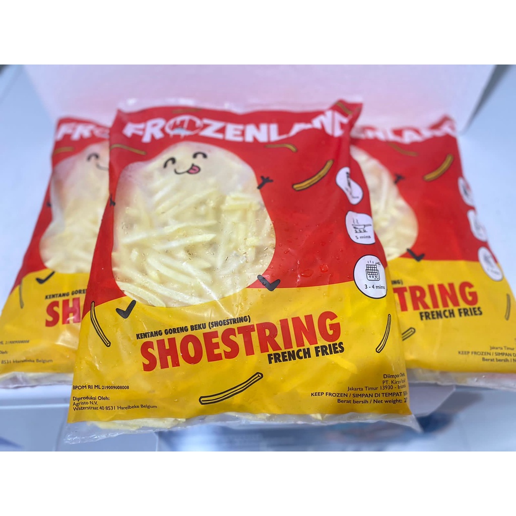 

Frozenland Kentang Goreng Beku (Shoestring) French Fries