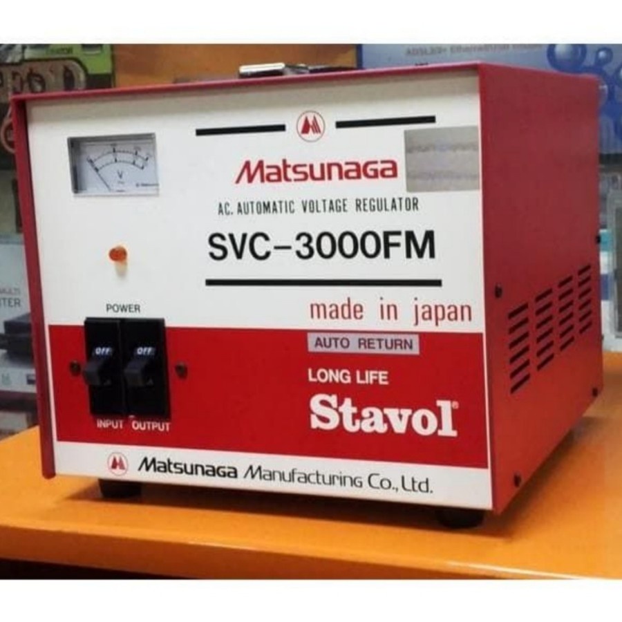 Stabilizer / Stavol Matsunaga 3000FM - 3000W Asli Made in Japan