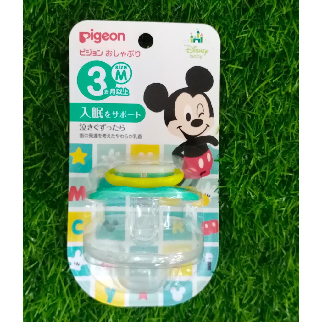 PIGEON Silicone Pacifier Mickey Size M