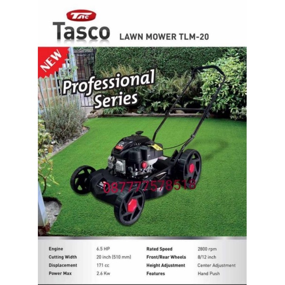 Mesin Potong Rumput Dorong Tasco TLM 20